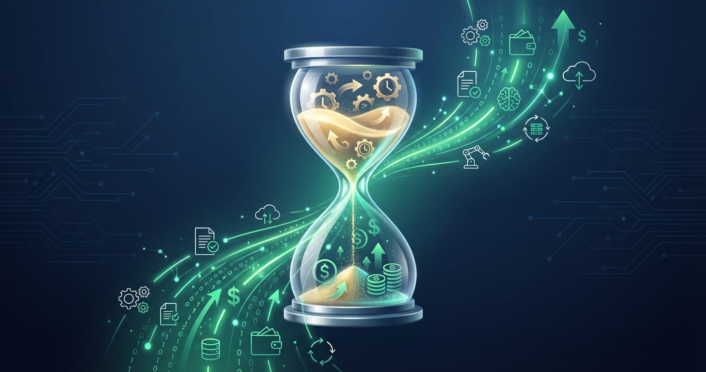 40.000€ Ersparnis im ersten Jahr: So rechnet sich Dokumenten-Automatisierung für Ihre Spedition - Illustration