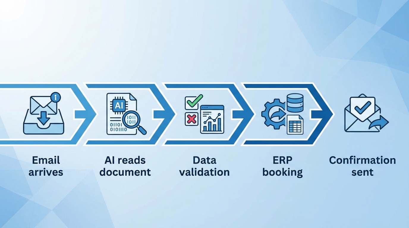 Bestellverarbeitung Prozess